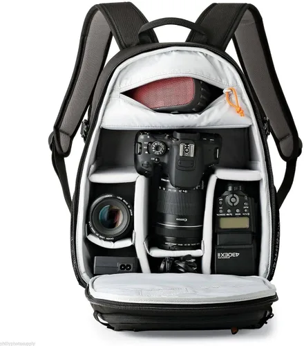 Vista 3 de LowePro Tahoe BP 150. Mochila compacta ligera para cámaras (azul).