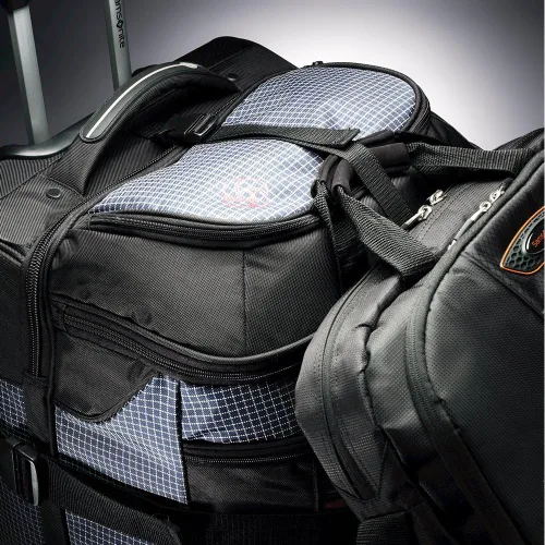Vista 3 de Samsonite Bolsa de lona con ruedas Ripstop, Azul, Bolsa de lona con ruedas Ripstop