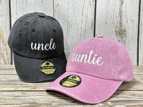 Vista 99 de Sombreros bordados para tío tía, abuelo, abuela, mamá, mini