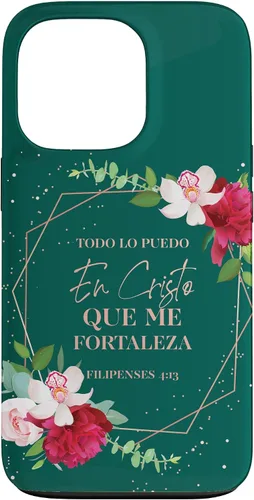 Vista 10 de Regalos Mujer Cristiana Español Versículos de la Biblia Español Funda para iPhone 17