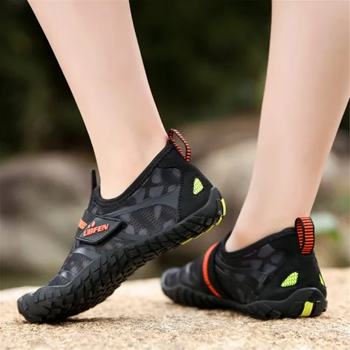 Vista 8 de UBFEN - Zapatos para el agua para niños y niñas, zapatos acuáticos y livianos de secado rápido para ir a la playa, practicar deportes, hacer