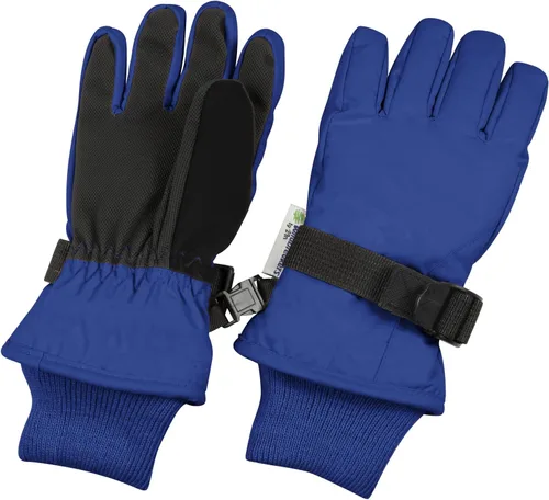 Vista 14 de Waterproof Kids Ski Snow Gloves, 100G 3M Thinsulate Warm Winter Boys Girls Negro