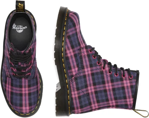 Vista 8 de Dr. Martens, Botas industriales ligeras para mujer Maple Zip con puntera de acero