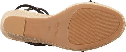 Vista 4 de NINE WEST FOOTWEAR Hipsta3 Sandalia de cuña para mujer
