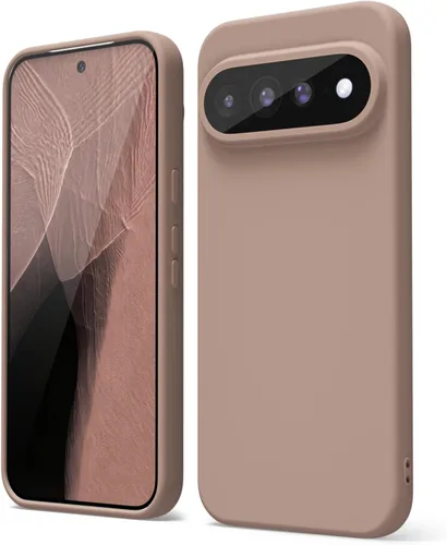 Vista 73 de oakxco para Google Pixel 6A Funda de teléfono de silicona líquida, diseño estético lindo y delgado para mujer y niña, cubierta de gel suave, lisa