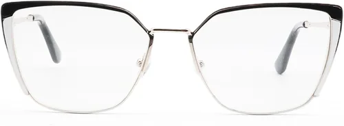 Vista 9 de Gafas de lectura con marco de metal de gran tamaño para mujer, diseño de ojo de gato a la moda