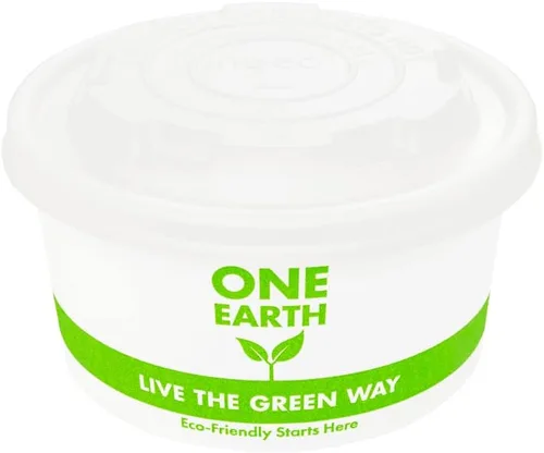 Vista 6 de KARAT EARTH Contenedor de papel ecológico para alimentos fríos/calientes de 6 oz (3.575 in), genérico, KE-KDP6 - 1,000 ct