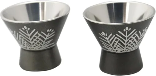 Vista 8 de Osaka Tinware (Suzuki) Tin Round Bokokuchi Polish Capacidad: 0.7 fl oz (0.7 fl oz), 2 piezas, envoltorio de regalo Especificaciones
