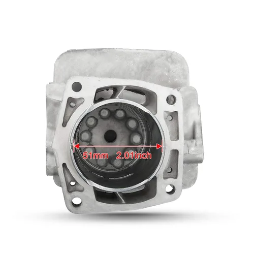 Vista 3 de RANSOTO 577424001 Junta de cilindro Anillo de pistón Kit de extremo superior 2.008 in Kit de reconstrucción del motor compatible con Redmax EBZ8500