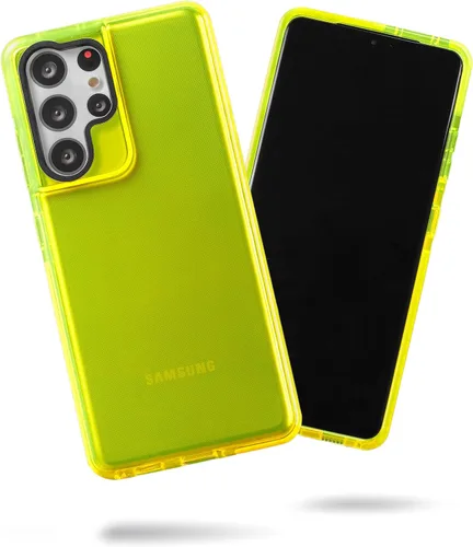 Vista 9 de SteepLab Funda de barrera para Samsung Galaxy S21 Ultra (pantalla de 6.8 pulgadas), funda absorbente de impactos con protección completa contra