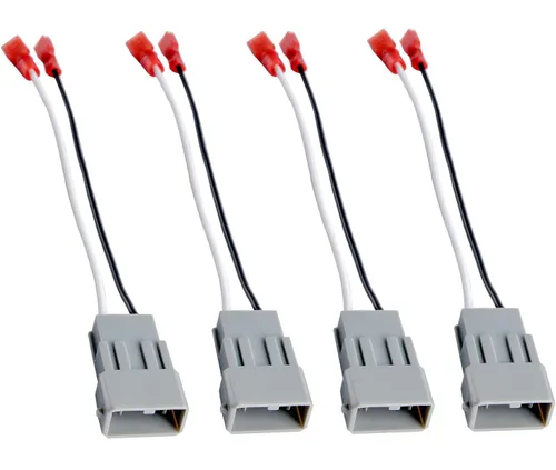 Vista 6 de HSTECH 72-4568 2 pares (paquete de 4) arnés de altavoz para vehículos motorizados generales seleccionados adaptadores totales