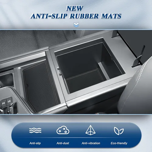 Vista 3 de BIBIBO 22 alfombrillas para Lexus GX 550 2024 2025 2025 2025 GX550 (Premium/Lujo/Overtrail), almohadillas de ranura para puerta de automóvil 2024