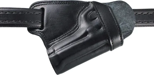 Vista 8 de YT HOBBY Funda de Pistola de Cuero Artesanal Premium SOB (Small of Back)