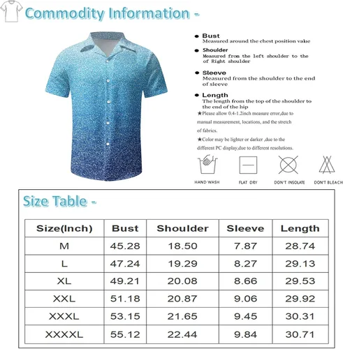 Vista 3 de HEHOAH Camisas casuales de lino de algodón con mangas 34 para hombre, con botones, lisas, lisas, enrollables, para playa y verano