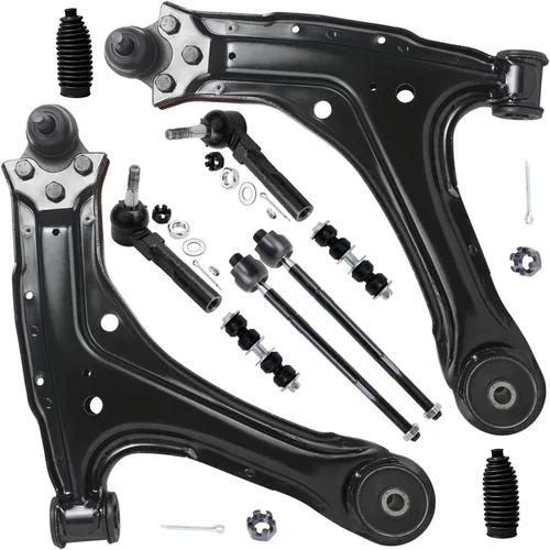Vista 563 de Detroit Axle - Kit de suspensión frontal de 10 piezas para Dodge Avenger 2008-2014, Chrysler Sebring 2007-2010, 2 brazos de control inferiores, 2