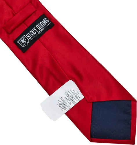 Vista 25 de Stacy Adams Conjunto de corbata sólida de satén para hombre