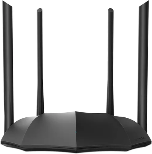 Vista 7 de Tenda N300 Router WIFI inalámbrico con antena de alta potencia 5dBi (F3), Negro