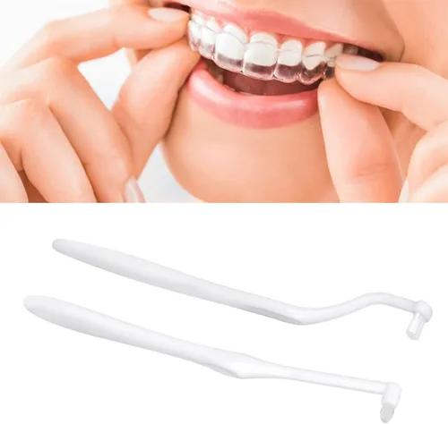 Vista 2 de Tuft - Cepillo de dientes copetudo, cepillo de dientes copetudo, limpieza y eliminación de manchas, cepillo de dientes interdental para cuidado