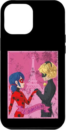 Vista 26 de Miraculous Ladybug Vintage Collection Paris Love - Carcasa para iPhone 17