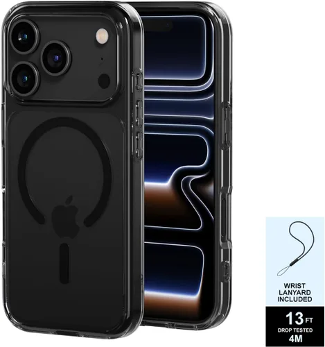 Vista 13 de PAUL B Funda para iPhone 17 2025 (compatible con MagSafe) protección contra caídas de grado militar (probada hasta 13 pies), antiamarilleamiento