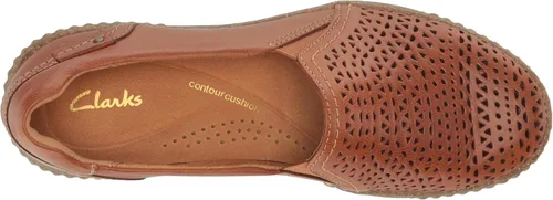 Vista 5 de Clarks Magnolia Aster - Mocasines sin cordones para mujer