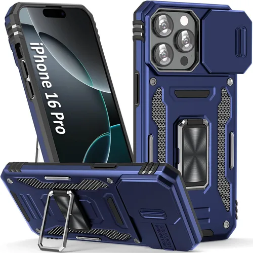 Vista 37 de Funda para iPhone 15 Pro, color verde alpino