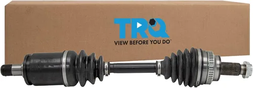 Vista 215 de TRQ Conjunto de eje CV delantero del lado del conductor o del pasajero Compatible con Subaru Crosstrek 2016-2017 2014-2015 XV Crosstrek Para