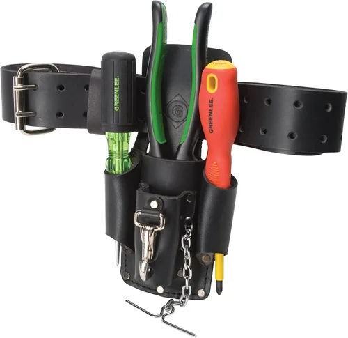 Vista 4 de Greenlee 0258 – 14 – Estuche de piel, Heavy Duty, 4-Pocket