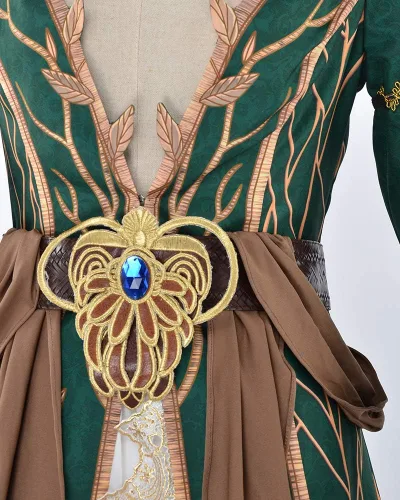 Vista 5 de miccostumes Disfraz de juego para mujer, disfraz de hechicera, traje de cosplay