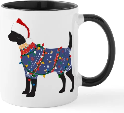 Vista 16 de CafePress Black Lab Mug Taza de café de cerámica de 11 oz (11.0 fl oz)