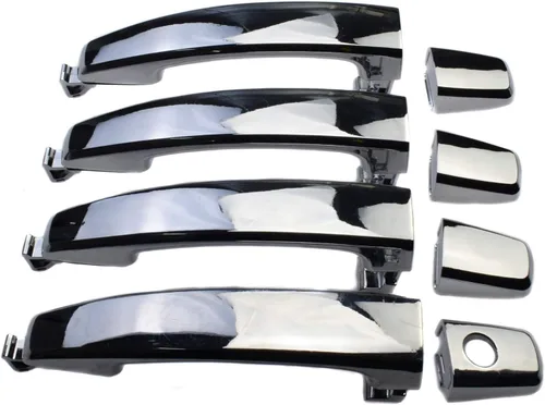 Vista 2 de eGang - Juego de 4 manijas de puerta exteriores cromadas para Chevrolet Aveo 2007-2009 1.6L I4