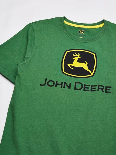 Vista 2 de John Deere Camiseta con logotipo para niño