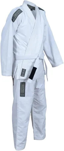 Vista 6 de Twister Challenge Brazilian Jiu Jitsu Gi Uniforme de Jiu Jitsu BJJ Gi Tela ligera preencogida Viene con cinturón gratis