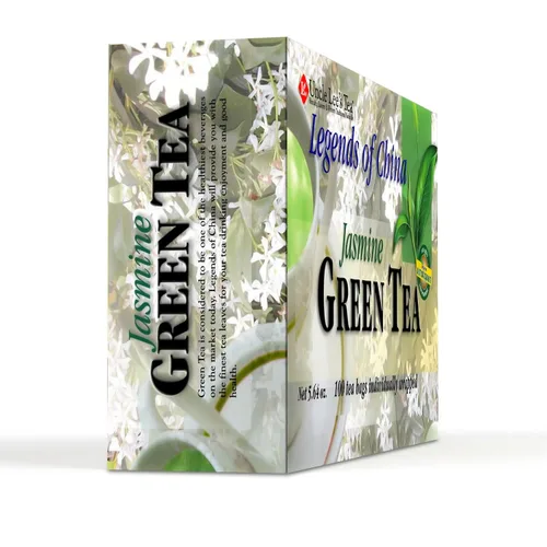 Vista 2 de Uncle Lees Tea Organic Legends of China - Té verde de jazmín 100 natural premium bolsas de té verde sabor fresco disfruta con miel té caliente