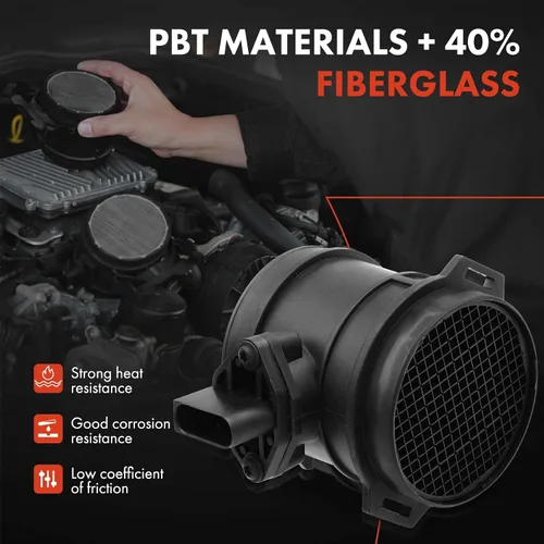 Vista 2 de A-Premium Conjunto de medidor de sensor de flujo de aire masivo con 5 pines [compatible con DOHC, 6Cyl 3.2L 3.6L] Compatible con Porsche Cayenne