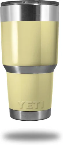 Vista 19 de Calcomanía de piel para vaso Yeti Rambler de 30 onzas, colección Sólidos, naranja quemado (vaso no incluido)