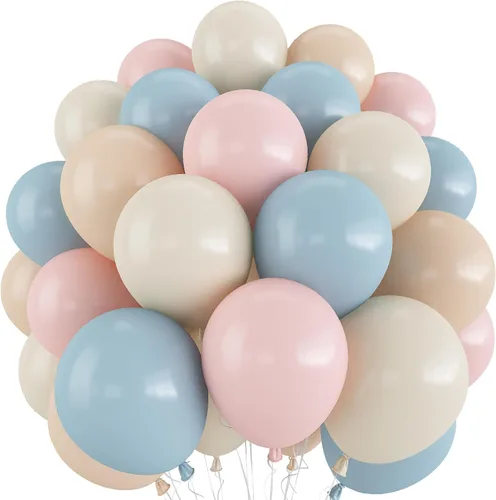 Vista 14 de Globos negros y dorados de graduación con globos de aluminio de graduación, globos metálicos de color negro, blanco, arena, beige, dorado