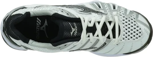 Vista 5 de Mizuno Wave Tornado 8 Hombre. Toe redondo sintético azul zapatilla de running
