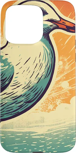 Vista 28 de iPhone 16 Retro Seagull Case