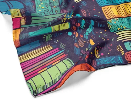 Vista 7 de Bad Bananas Bufandas para mujer a la moda - Regalos caprichosos bufandas - Bufanda para mujer - Regalos de bufanda para mujer - Colección