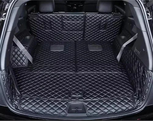 Vista 7 de Forro de maletero compatible con Escalade Cadillac ESV 2+2+3 plazas (solo distancia entre ejes larga), no es compatible con estándar