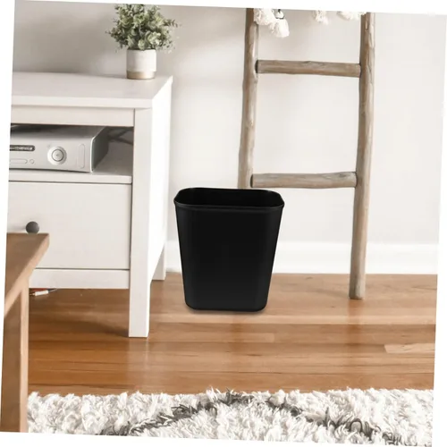 Vista 3 de Ahorro de espacio 15l papelera inteligente oficina papelera para escritorio baño cocina dormitorio negro