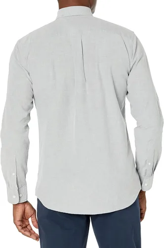 Vista 2 de Tienda Essentials Men's Long-Sleeve Regular-Fit Stretch Oxford Shirt (Available in Big & Tall)