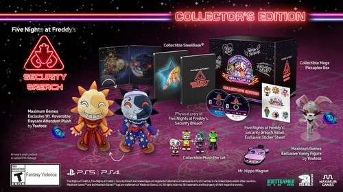 Vista 3 de Five Nights at Freddys Security Breach - Collectors Edition PS4