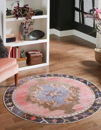 Vista 50 de Unique Loom Timeless Collection - Alfombra de área - Thomas (2' x 3' 1" ovalada, negro y blanco/gris)