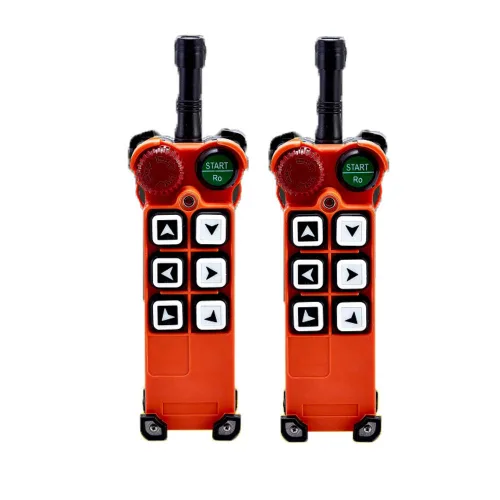 Vista 2 de Winch Control remoto inalámbrico AC/DC 65V-440V Grúa de elevación industrial F21-E1 (2 transmisores + 1 receptor)