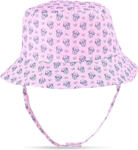 Vista 3 de Disney Minnie Mouse - Gorro y gafas de sol para niñas, gafas de sol protectoras y sombrero para niña pequeña, S