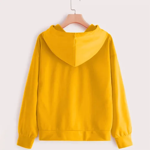 Vista 3 de SMIDOW Sudaderas con capucha de forro polar para mujer, con bonito estampado de corazón, otoño, adolescente, niña, con cordón
