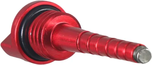 Vista 4 de Varilla magnética de aluminio con imán y junta tórica para generadores de iPower para Yamaha EF2000iS para Predator 2000, Generac IQ2000 y más (rojo)
