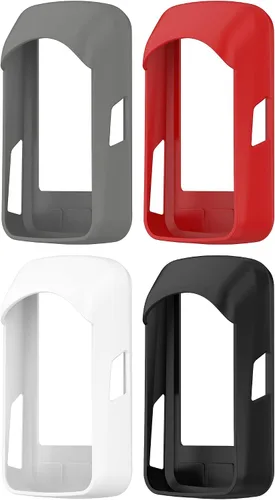 Vista 7 de Paquete de 4 fundas compatibles con Wahoo ELEMNT ROAM (no compatible con Roam V2), accesorios de silicona para computadora Wahoo ELEMNT ROAM